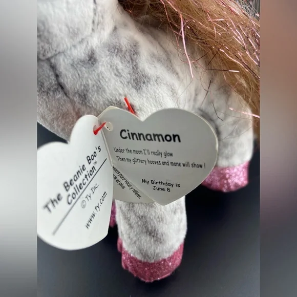 Ty Beanie Boos 6" Cinnamon - Picture 5 of 6